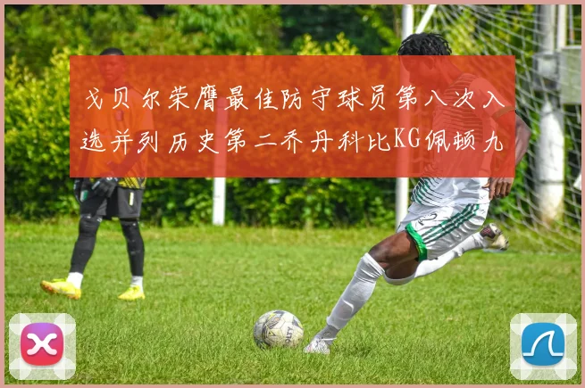 戈贝尔荣膺最佳防守球员第八次入选并列历史第二乔丹科比KG佩顿九次称王